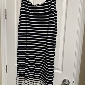 Athleta side slit long skirt